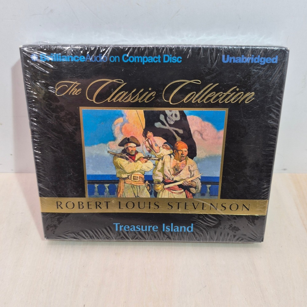 Treasure Island Robert Louis Stevenson Audiobook 6 CD Unabridged 1596009330